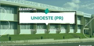 Residência UNIOESTE: SAIU EDITAL; R$4,1 mil de bolsa. Veja! Residência UNIOESTE