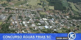 Concurso Águas Frias SC: SAIU! Até R$ 8 mil! Veja aqui.