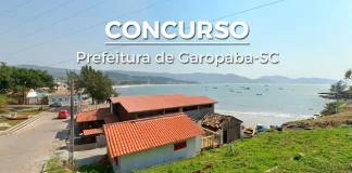 Concurso Garopaba SC: 451 vagas; iniciais até R$ 16,5 mil