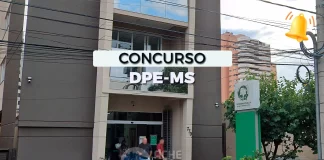 Concurso DPE MS: inscrições abertas! Até R$ 5,4 mil. Confira