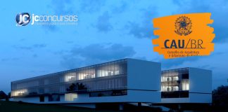 Edital CAU BR SAIU! Concurso oferta iniciais de até R$ 9,1 mil