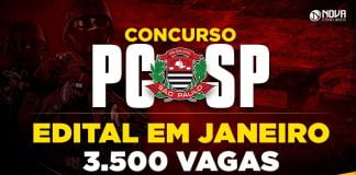 Concurso Polícia Civil SP: 3.500 vagas! Até R$ 15 mil. Confira!