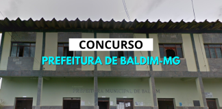 Concurso Baldim MG: A Estabilidade no Serviço Público Está ao Seu Alcance Concurso Baldim MG