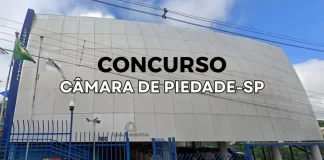 Concurso Câmara de Piedade SP: Uma Oportunidade de Carreira com Salário de R$11,1 mil Concurso Câmara Piedade SP