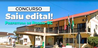 Rodeio SC:crições Abertas para o Concurso Público Concurso Rodeio SC