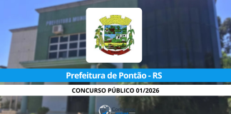 Engenharia e Arquitetura no Concurso de Pontão RS Concurso Pontão RS
